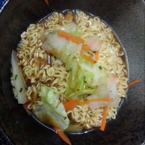 土鍋野菜ラーメン